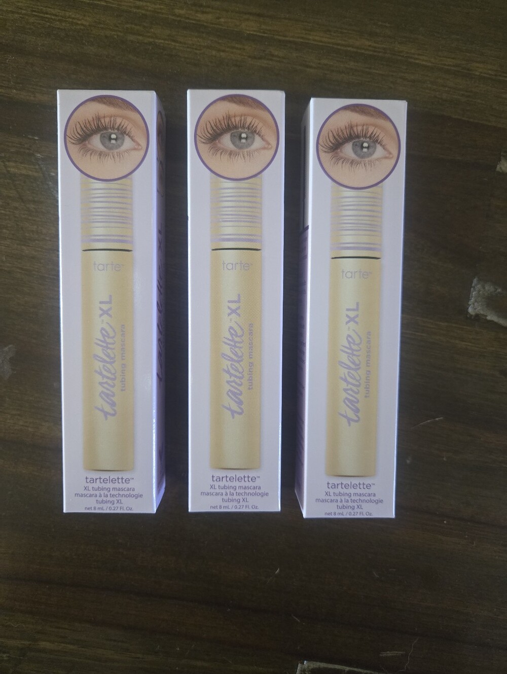 3 Tubes Tarte tartelette XL Tubing Mascara